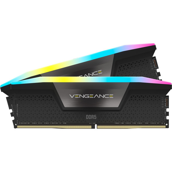 Corsair Vengeance RGB DDR5 64Go (2 x 32Go) 5200 MHz CL40 Mémoire vive DDR5 Corsair, Ultra Pc Gamer Maroc