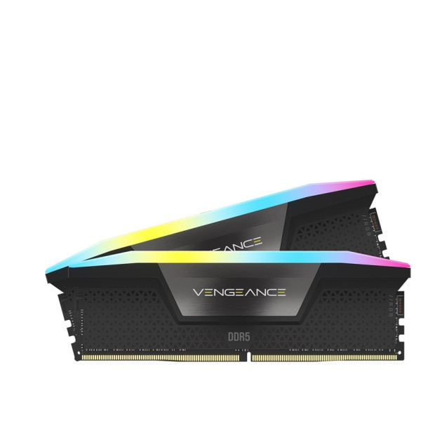 Corsair Vengeance RGB DDR5 64Go (2 x 32Go) 6000 MHz CL38 Mémoire vive DDR5 Corsair, Ultra Pc Gamer Maroc