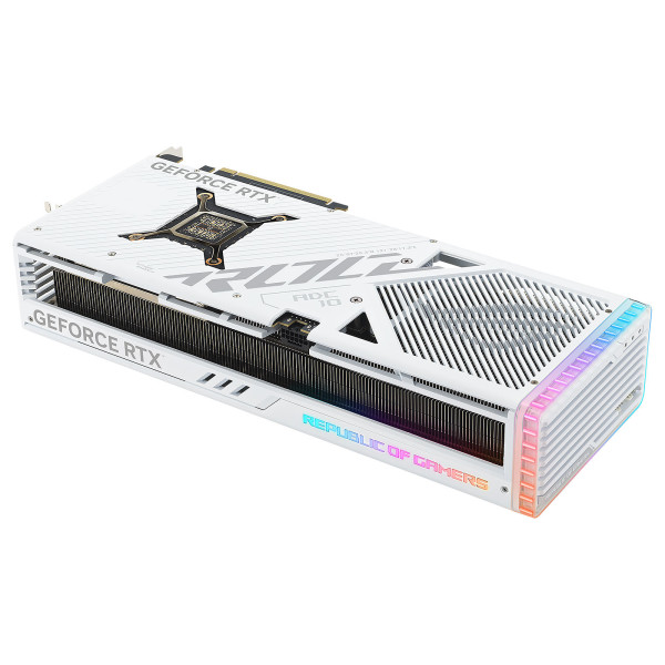 ASUS ROG Strix GeForce RTX 4080 SUPER White OC Edition 16GB Cartes graphiques ASUS, Ultra Pc Gamer Maroc