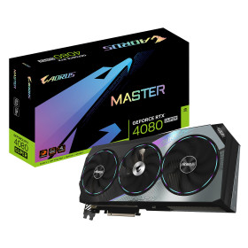 Gigabyte AORUS GeForce RTX 4080 SUPER MASTER 16G Cartes graphiques Gigabyte, Ultra Pc Gamer Maroc