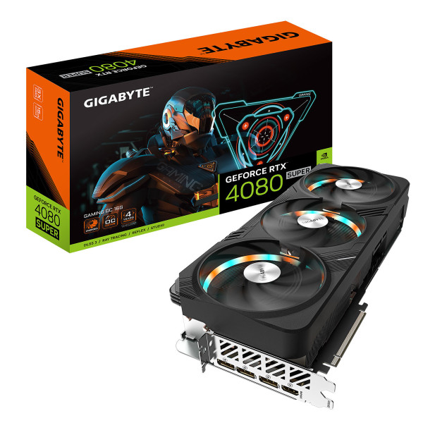 Gigabyte GeForce RTX 4080 SUPER GAMING OC 16G Cartes graphiques Gigabyte, Ultra Pc Gamer Maroc