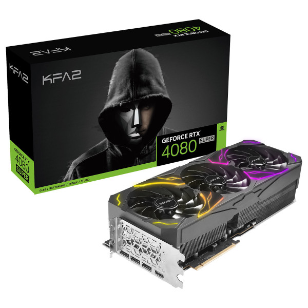 KFA2 GeForce RTX 4080 SUPER SG (1-Click OC) Cartes graphiques KFA2, Ultra Pc Gamer Maroc