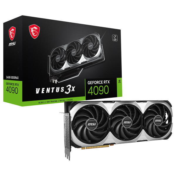 MSI GeForce RTX 4090 VENTUS 3X E OC 24Go GDDR6X NVIDIA MSI, Ultra Pc Gamer Maroc