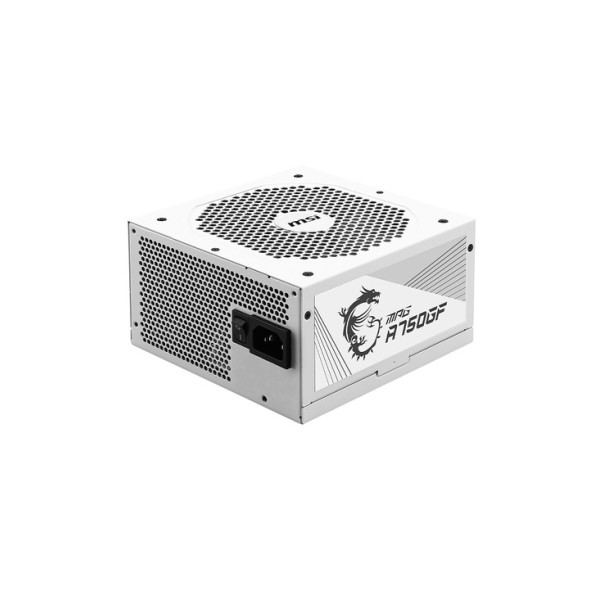 MSI MPG A750GF WHITE 80 PLUS Gold 750W Alimentations PC MSI, Ultra Pc Gamer Maroc