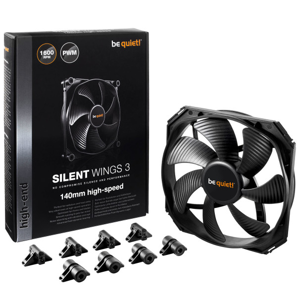 be quiet! Pure Wings 3 140mm PWM High-Speed Refroidissement be quiet!, Ultra Pc Gamer Maroc
