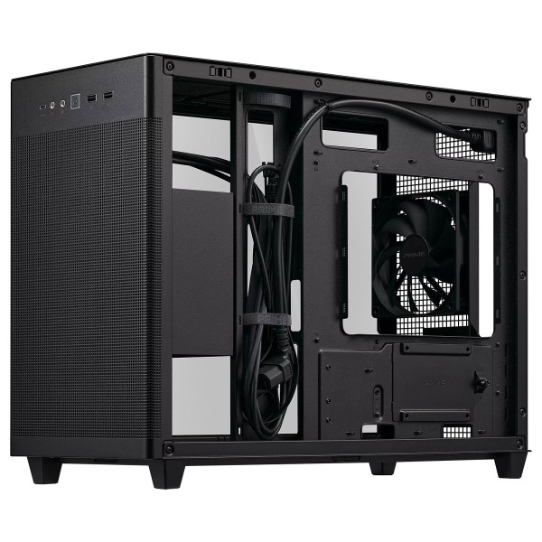 ASUS Prime AP201 TG Black Boitiers PC ASUS, Ultra Pc Gamer Maroc
