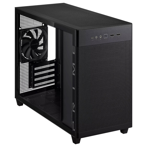 ASUS Prime AP201 TG Black Boitiers PC ASUS, Ultra Pc Gamer Maroc