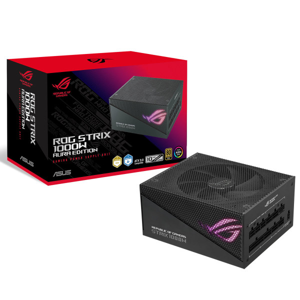 ASUS ROG STRIX 1000W Gold Aura Edition Plus de 900 W ASUS, Ultra Pc Gamer Maroc