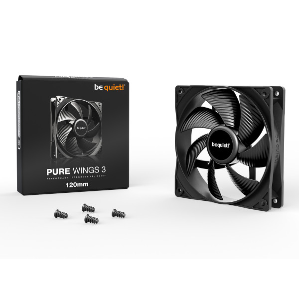be quiet! Pure Wings 3 120mm Refroidissement be quiet!, Ultra Pc Gamer Maroc