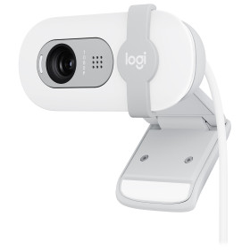Logitech BRIO 100 (Blanc) Webcams Logitech, Ultra Pc Gamer Maroc