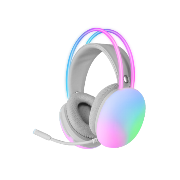 Mars Gaming MH-GLOW Chroma White Casques Mars Gaming, Ultra Pc Gamer Maroc