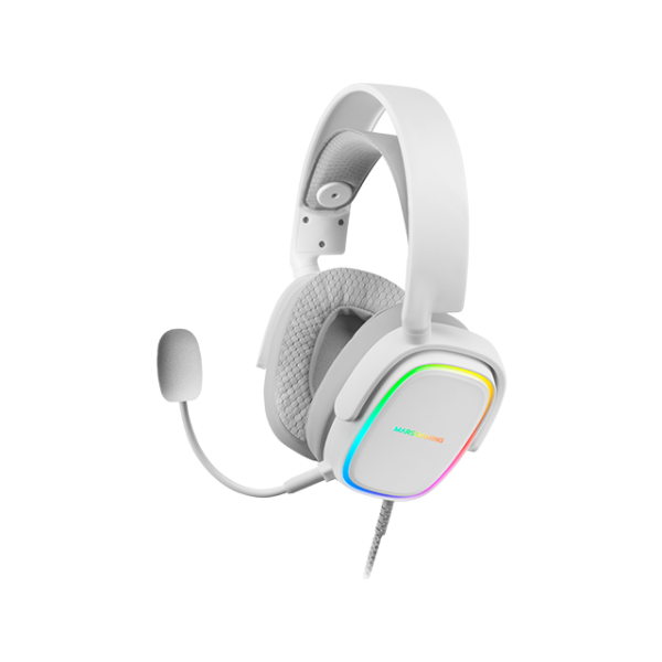Mars Gaming MHAX RGB White Casques Mars Gaming, Ultra Pc Gamer Maroc