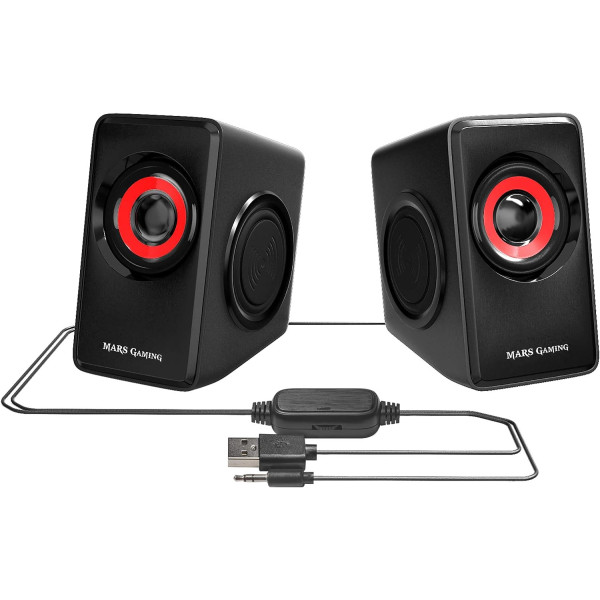 Mars Gaming Speakers MS1 Enceinte PC Mars Gaming, Ultra Pc Gamer Maroc