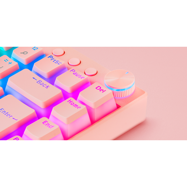 Mars Gaming MKCLOUD RGB Pink (Red Switch) Claviers Mars Gaming, Ultra Pc Gamer Maroc