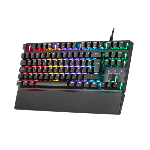 Mars Gaming MKXTKLBFR Black (Blue Switch) Claviers Mars Gaming, Ultra Pc Gamer Maroc
