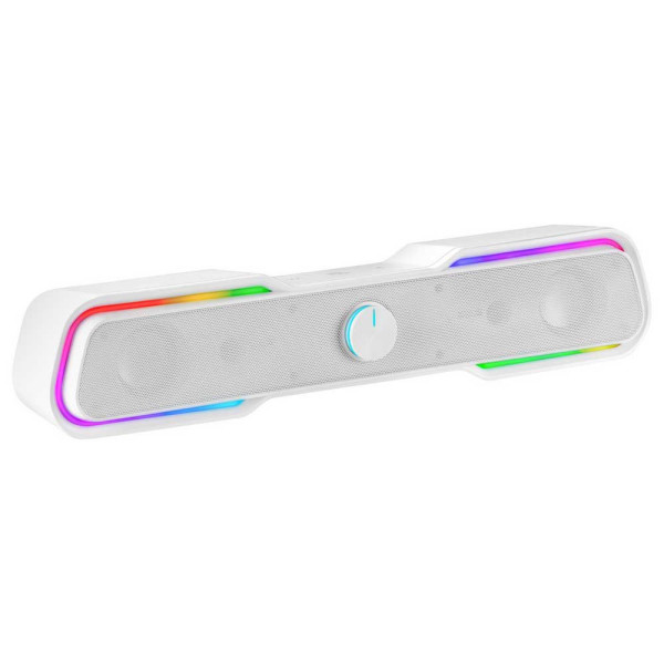 Mars Gaming MSBXW RGB White Enceinte PC Mars Gaming, Ultra Pc Gamer Maroc