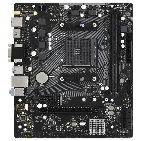 ASRock A520M-HVS Cartes mères ASRock, Ultra Pc Gamer Maroc