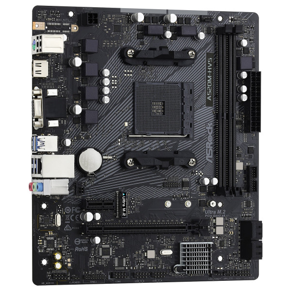ASRock A520M-HVS Cartes mères ASRock, Ultra Pc Gamer Maroc