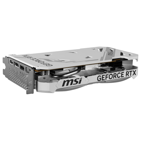 MSI GeForce RTX 4060 VENTUS 2X WHITE OC 8GB GDDR6 Cartes graphiques MSI, Ultra Pc Gamer Maroc