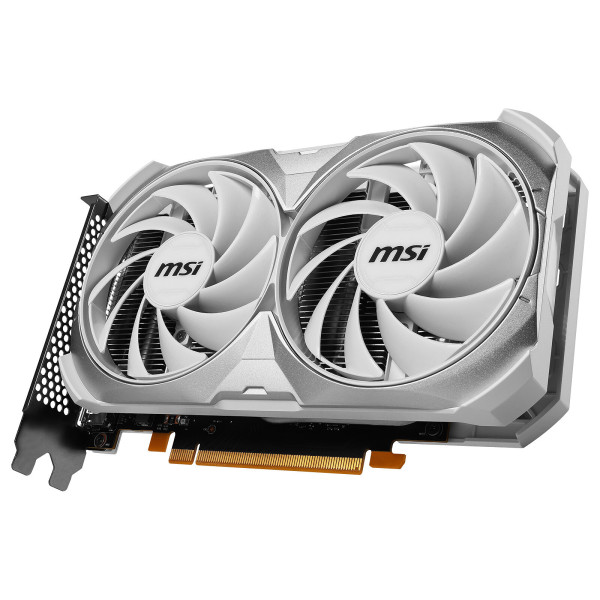 MSI GeForce RTX 4060 VENTUS 2X WHITE OC 8GB GDDR6 Cartes graphiques MSI, Ultra Pc Gamer Maroc