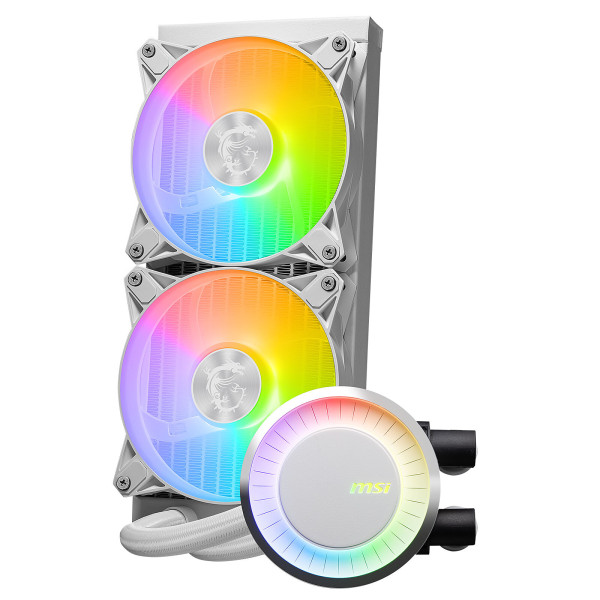 MSI MAG CORELIQUID E240 White Refroidissement MSI, Ultra Pc Gamer Maroc