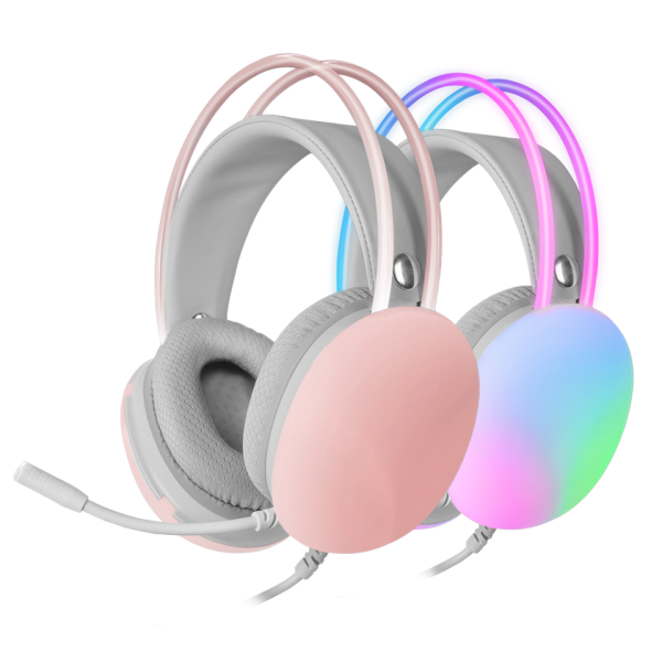 Mars Gaming MH-GLOW Chroma Pink Casques Mars Gaming, Ultra Pc Gamer Maroc