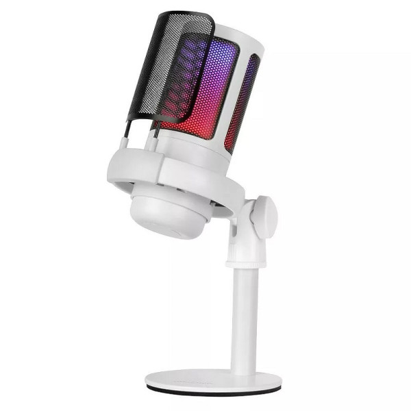 Mars Gaming MMIC-SEW RGB White Microphones Mars Gaming, Ultra Pc Gamer Maroc
