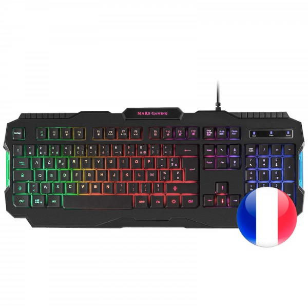 Mars Gaming MRK0FR RGB Claviers Mars Gaming, Ultra Pc Gamer Maroc