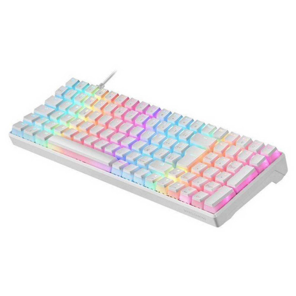 Mars Gaming MKULTRA White (Brown Switch) Claviers Mars Gaming, Ultra Pc Gamer Maroc