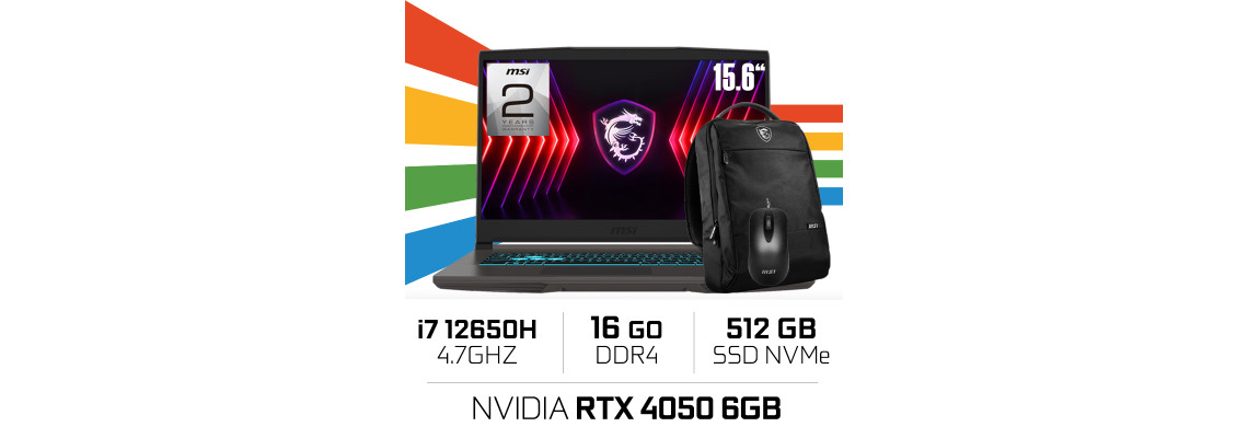 MSI Thin B12VE i7-12650H/16GB DDR4/512GB...