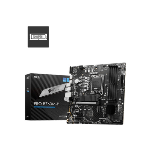 MSI PRO B760M-P Socket 1700 MSI, Ultra Pc Gamer Maroc