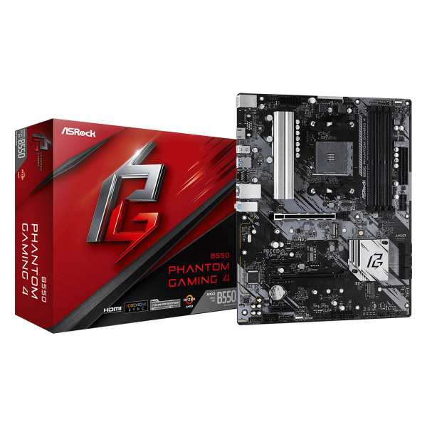 ASRock B550 Phantom Gaming 4 Cartes mères ASRock, Ultra Pc Gamer Maroc