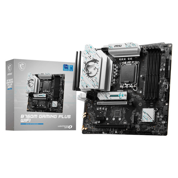 MSI B760M GAMING PLUS WIFI Socket 1700 MSI, Ultra Pc Gamer Maroc