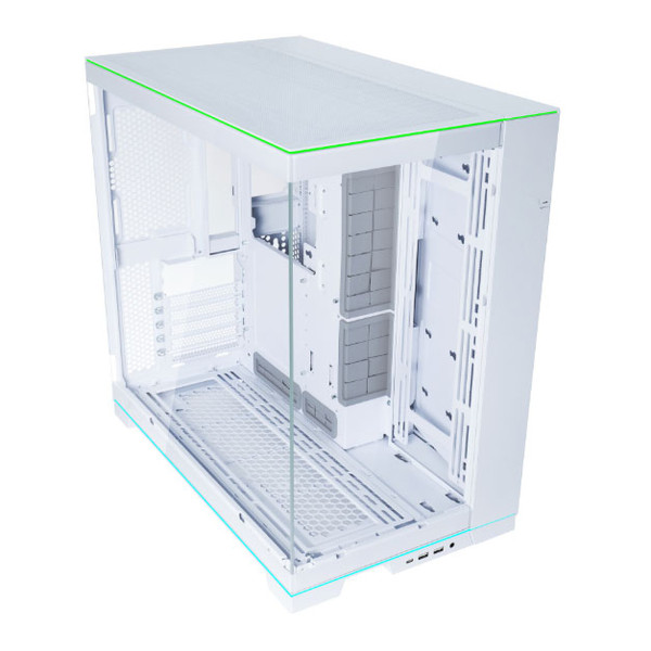 Lian Li O11 Dynamic EVO RGB (White) Boitiers PC Lian Li, Ultra Pc Gamer Maroc