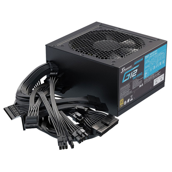 SEASONIC G12 GC 80PLUS Gold 650W Alimentations PC Seasonic, Ultra Pc Gamer Maroc