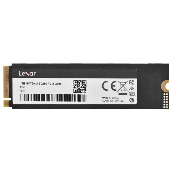 Lexar NM790 M.2 PCIe NVMe 1TB Disques SSD Lexar, Ultra Pc Gamer Maroc