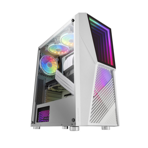 Mars Gaming MC777W White Boitiers PC Mars Gaming, Ultra Pc Gamer Maroc