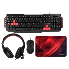 Mars Gaming MRCP1 Combo 4in1 Kits claviers/souris Mars Gaming, Ultra Pc Gamer Maroc