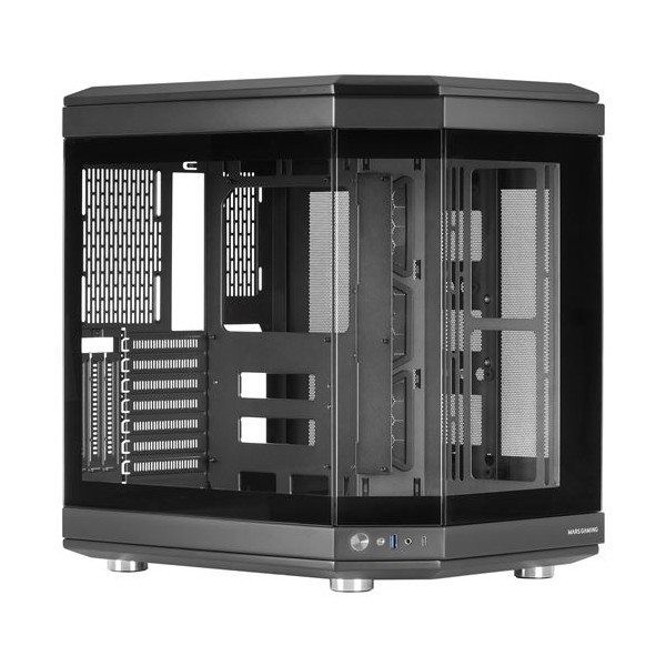 Mars Gaming MC-3T Black Boitiers PC Mars Gaming, Ultra Pc Gamer Maroc