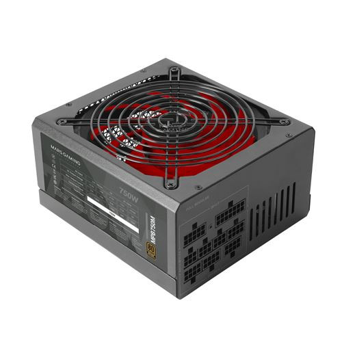 Alimentation PC Mars Gaming MPB750S 750W ARGB - 80Plus Bronze - Garantie 6 Ans - Ventilateur 120mm Silencieux