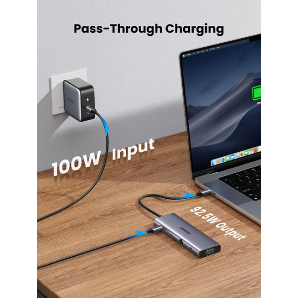 HUB USB-C Ugreen 10 en 1 (15601) Connectique UGREEN, Ultra Pc Gamer Maroc