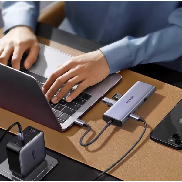 HUB USB-C Ugreen 9 en 1 (15600) Connectique UGREEN, Ultra Pc Gamer Maroc