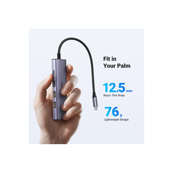 HUB USB-C Ugreen 5 en 1 (15596) Connectique UGREEN, Ultra Pc Gamer Maroc