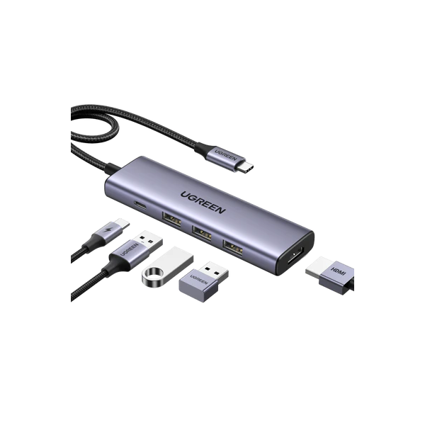 HUB USB-C Ugreen 5 en 1 (15596) Connectique UGREEN, Ultra Pc Gamer Maroc