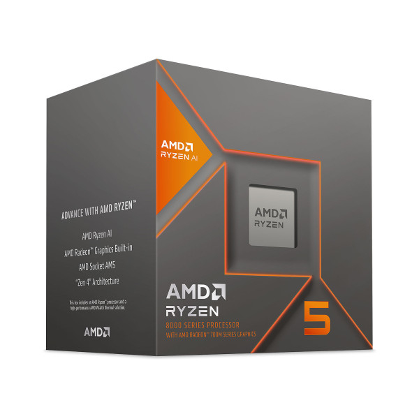 AMD Ryzen 5 8600G Wraith Stealth (4.3 GHz / 5.0 GHz) Processeurs AMD, Ultra Pc Gamer Maroc