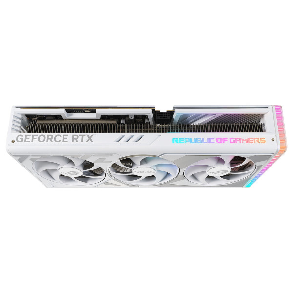 ASUS ROG Strix GeForce RTX 4090 White OC Edition 24Go GDDR6X NVIDIA ASUS, Ultra Pc Gamer Maroc