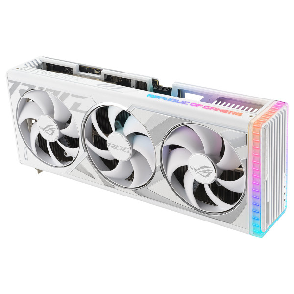 ASUS ROG Strix GeForce RTX 4090 White OC Edition 24Go GDDR6X NVIDIA ASUS, Ultra Pc Gamer Maroc