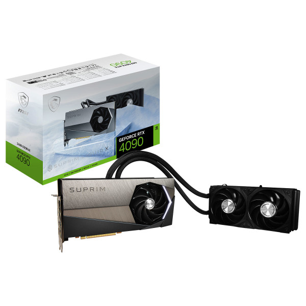 MSI GeForce RTX 4090 SUPRIM LIQUID X 24Go GDDR6X NVIDIA MSI, Ultra Pc Gamer Maroc