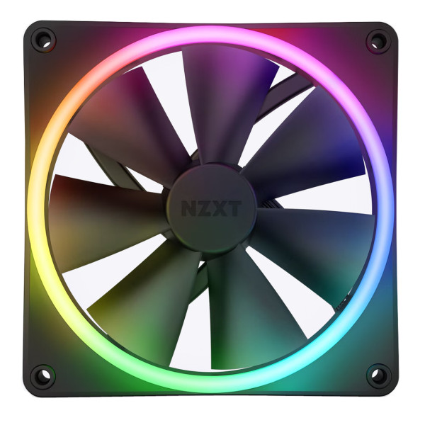 NZXT F140 RGB Duo Twin Pack Black Ventilateurs boîtier NZXT, Ultra Pc Gamer Maroc