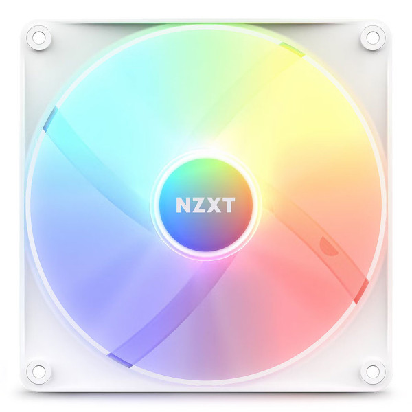 NZXT F140 RGB Core Twin Pack (White) Ventilateurs boîtier NZXT, Ultra Pc Gamer Maroc